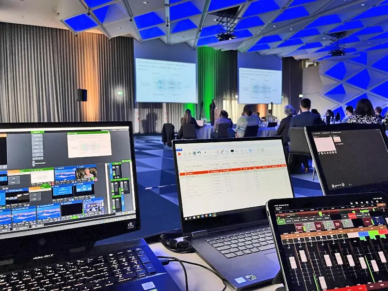 Hybrid Events & Live Streaming Solutions Setup